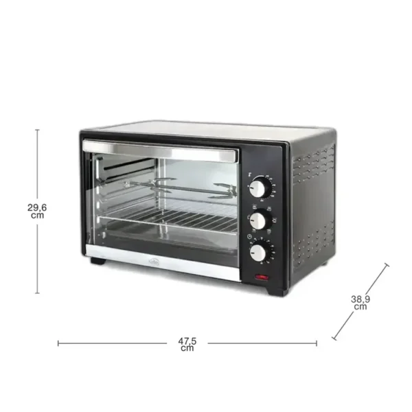 HORNO TOSTADOR 26 LITROS KALLEY - Imagen 4