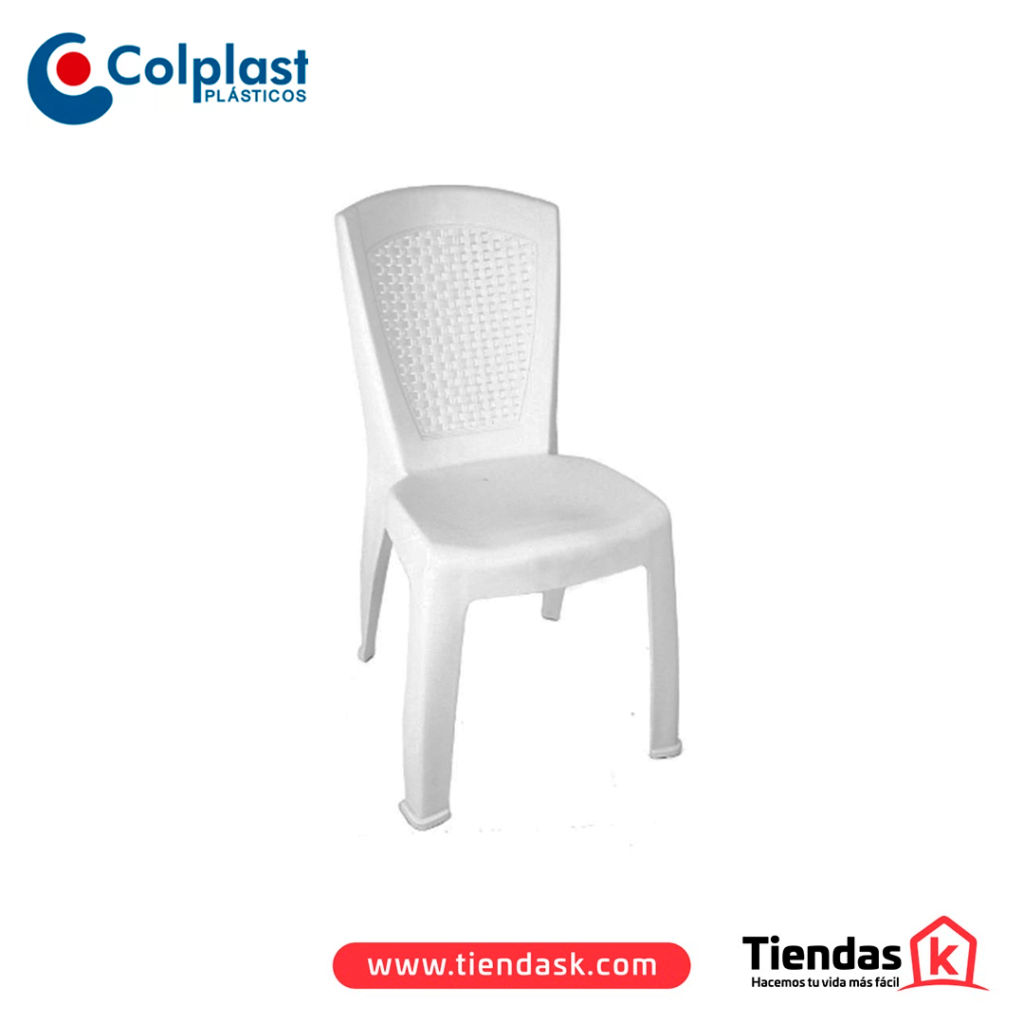 SILLA CALYPSO BLANCA COLPLAST