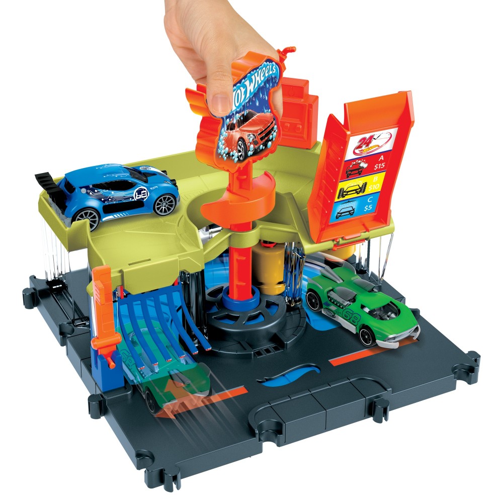 HOT WHEELS CITY AUTOLAVADO DE LA CUIDAD