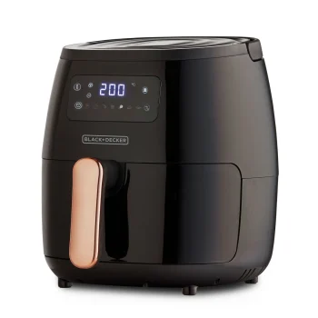 FREIDORA 5.7LT DIGITAL NEGRA