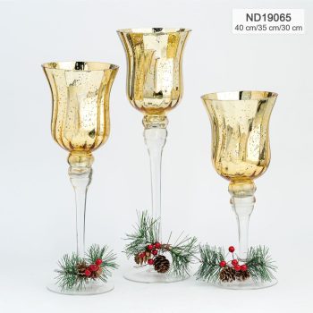 ADORNO COPA CANDELABRO X3
