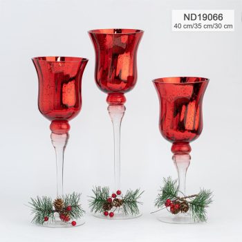 ADORNO COPA CANDELABRO X3