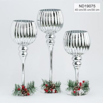 ADORNO COPA CANDELABRO X3
