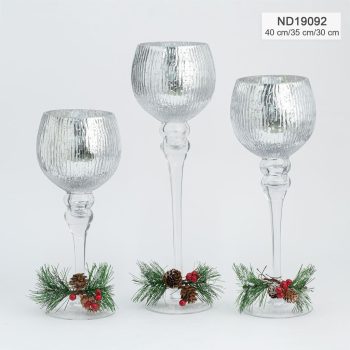 ADORNO COPA CANDELABRO X3