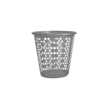 CESTA PLÁSTICA 25L GRIS
